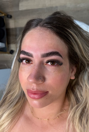 Brow lamination result